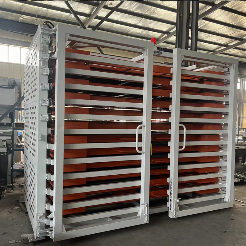 Heavy Duty Roll out Sheet Metal Storage Rack Sliding Steel Plate Organizer with High Capacity &amp; Safety Lock