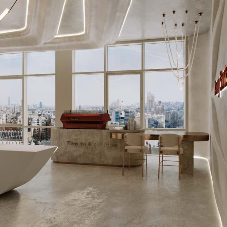 Design Custom Salon Interior Display Commercial Beauty Shop Decoration Furniture