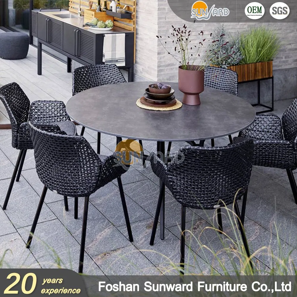 Hot Sale Outdoor Furniture Hotel Restaurant Dining Set Garden Table and Chair