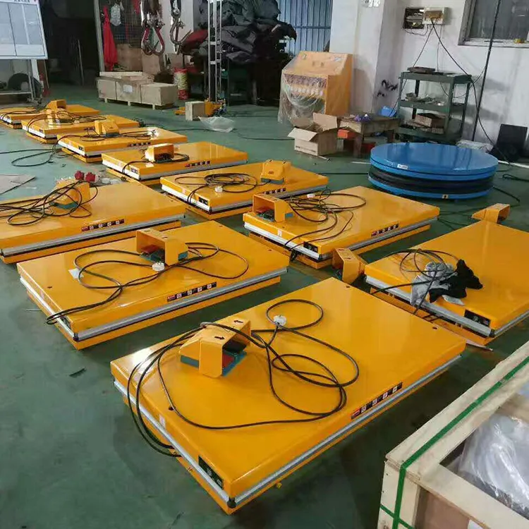 Hydraulic Stationary Electric Scissor Lifting Platform