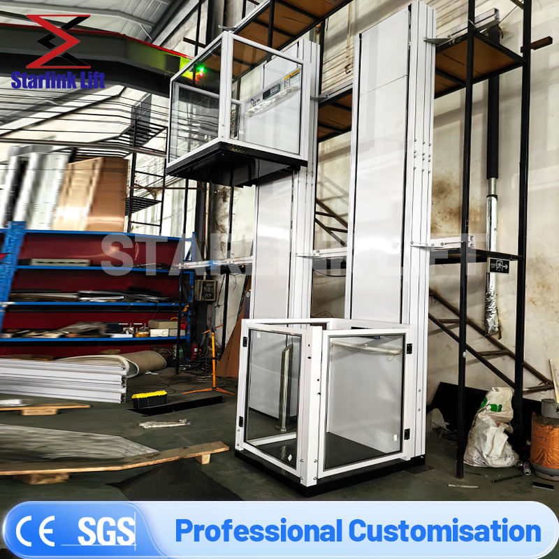 Electric Vertical Handicap Disable Elderly Platform Home Vertical Wheelchair Lift