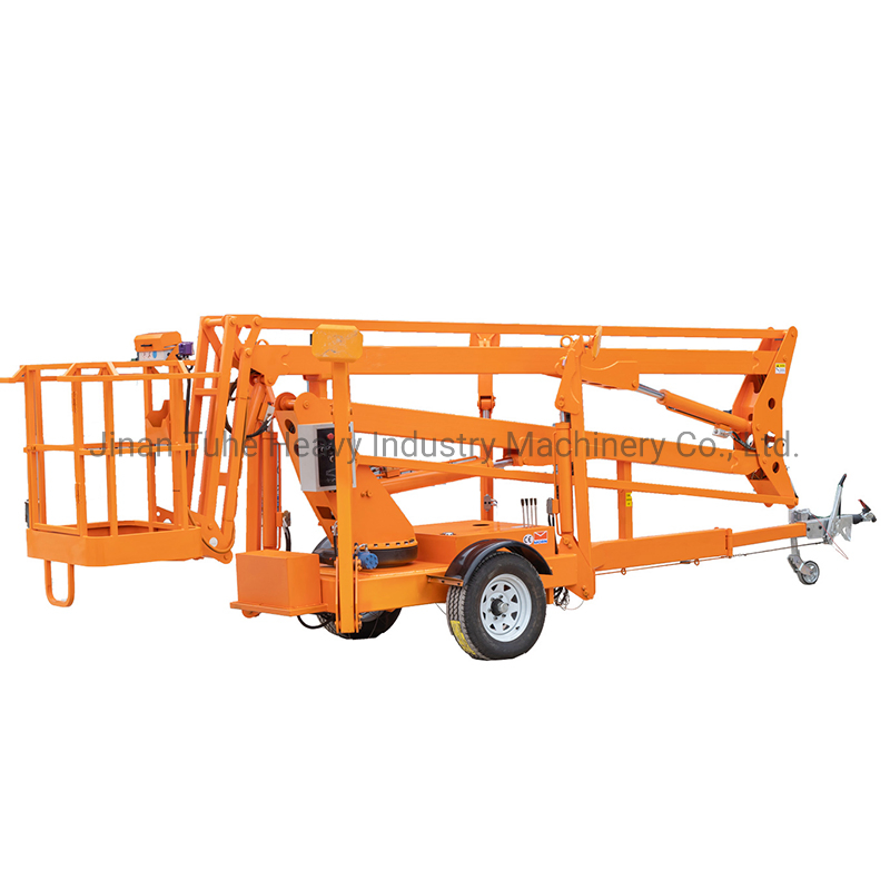 16m CE Towable Articulating Boom Lift China Manufacturer
