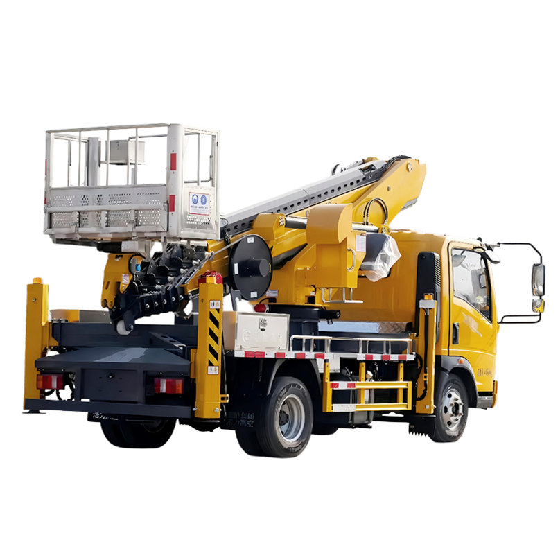 Heavy Duty Telescopic Boom Lift Aerial Working Truck for High Altitude Operation Tasks