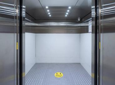 with Deceleration Device 1 Year Dumbwaiter Traction Machine Freight Lift