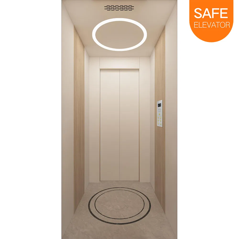 Customized Vvvf Machine Room Passenger Residential Commercial Cheap Building Lift Elevator