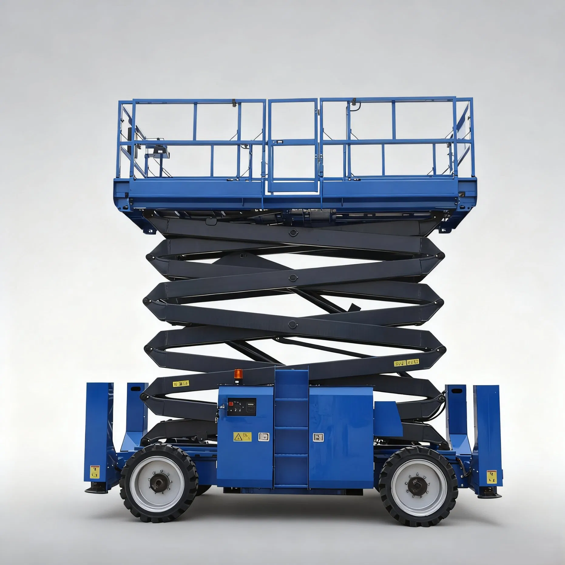 Mobile Rough Terrain Hydraulic Lift Table for Aerial Installation Work All-Terrain Scissor Lift 6 M 8 M 10 M 12 M 14 M 16 M 18 M