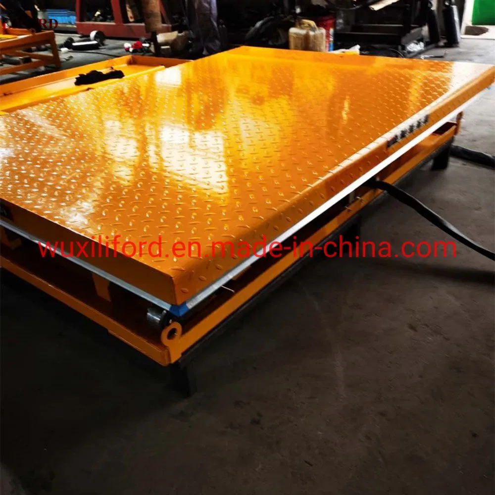1t 2t 4t Electric Scissor Lift Hydraulic Lift Table Hydraulic Lifting Table