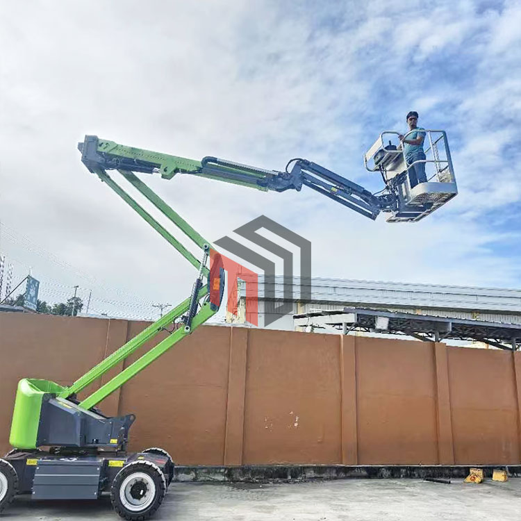 Free Shipping Self-Propelled Towable Mobile Tracked Crawler Spider Lifts Wheeled Hydraulic Diesel Electric Battery Aerial Work Telescopic Articulated Boom Lift