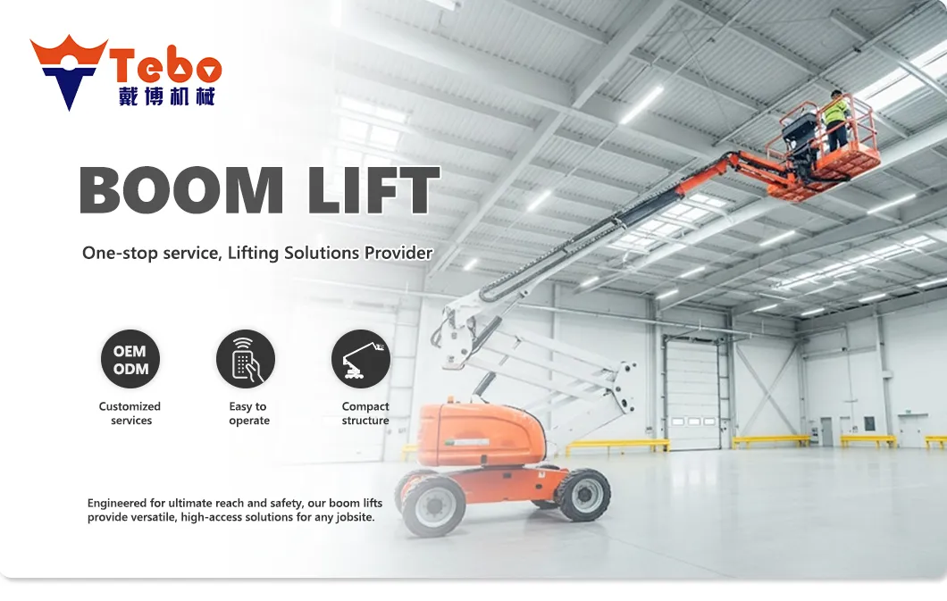 Articulating Boom Lift for Indoor and Outdoor Operations