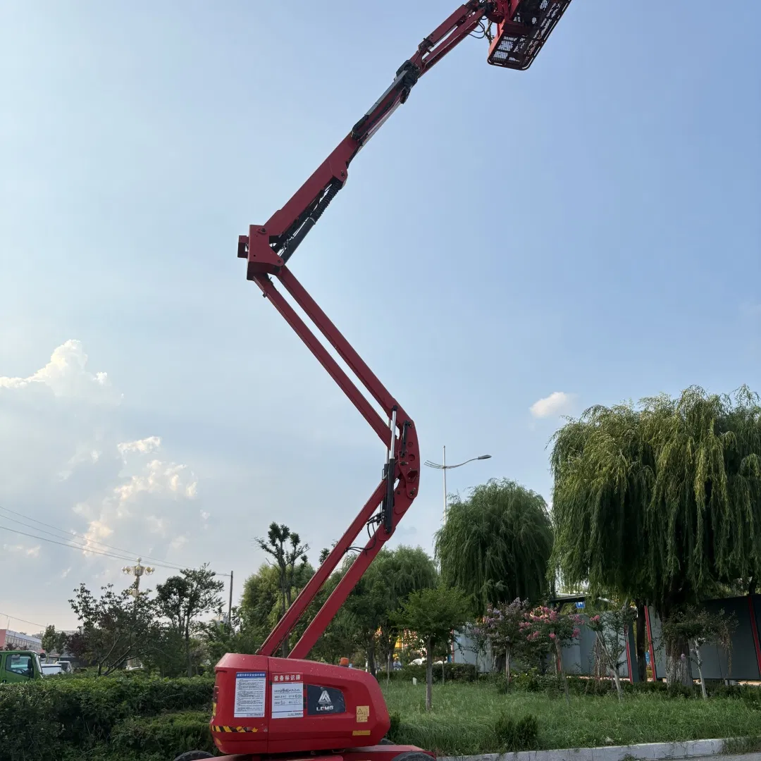 Electric Self Propelled Aerial Work Platform for Sale 9m 11m 12m 14m 16m 18m 20m 24m 26m Articulating Boom Lift Man Lift Aerial Work Platform