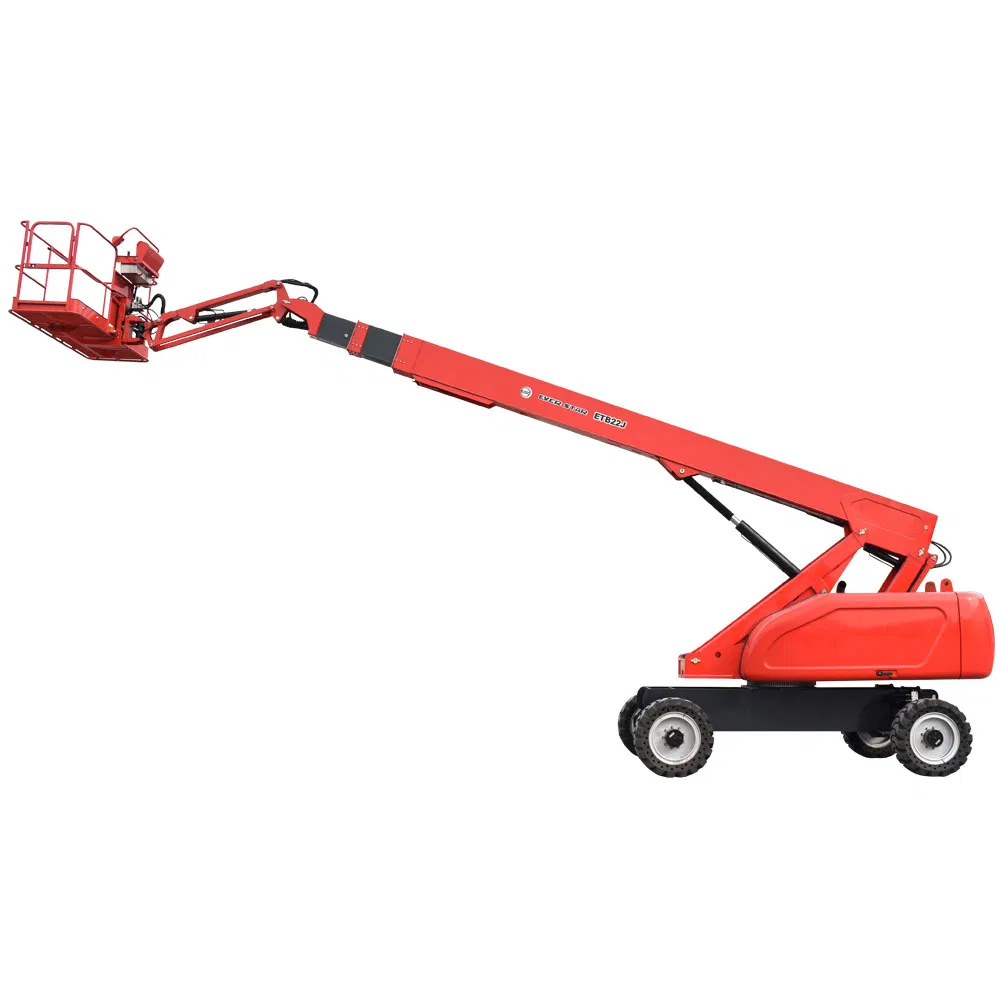 2024 Articulated Straight Telescopic Diesel Articulating Aerial Work Platform Boom Lift