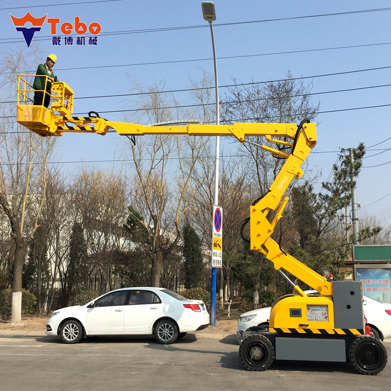 Articulating Boom Lift for Indoor and Outdoor Operations