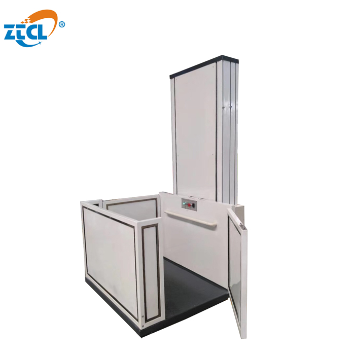 Disabled People Handicapped Used Vertical Wheelchair Lift Platform
