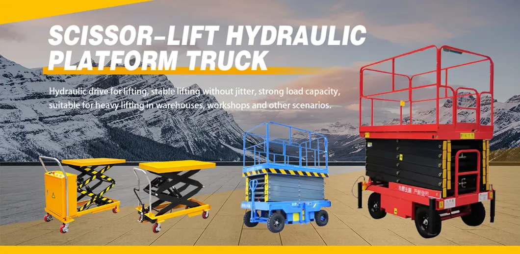 Electric Hydraulic Self Propelled Mobile Aerial Work Lift