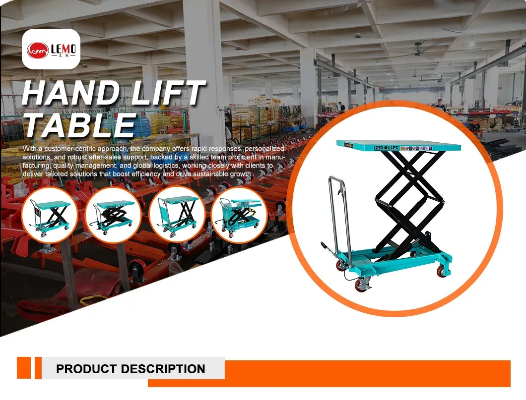 Manual Scissor Lift Table
