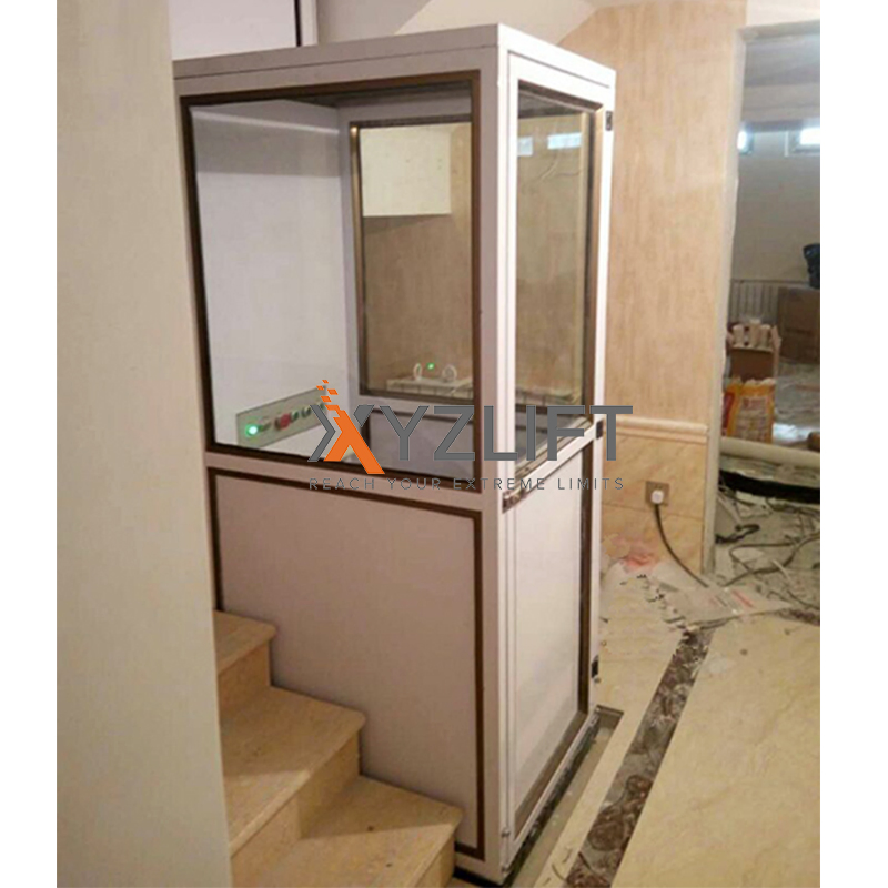 Xyzlift Hot Sale Hydraulic Driven Home Vertical Wheelchair Lift with Cabin
