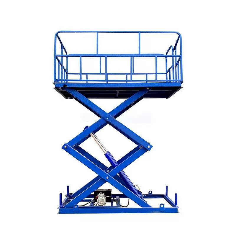 Convenient Scissor Lift Table Warehouse Manual Hydraulic Loading and Unloading Lift Table