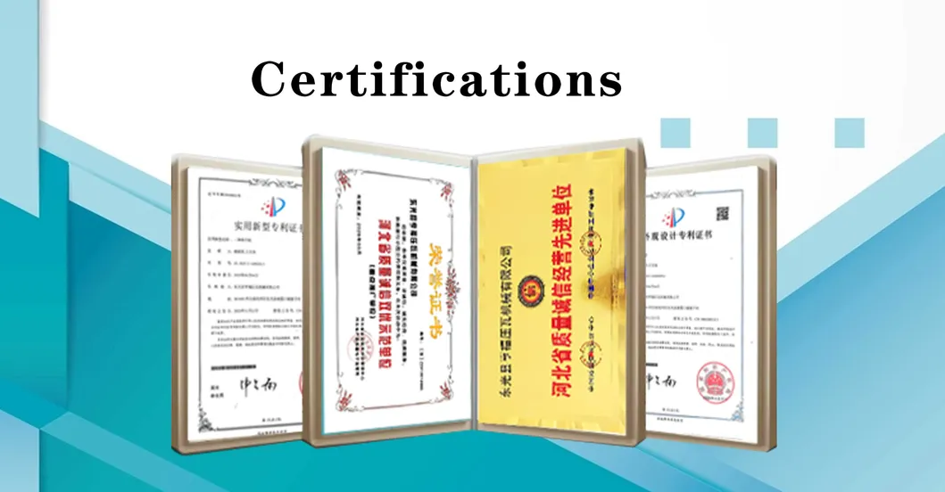 Certifications