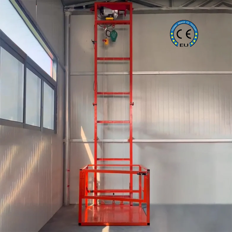 Cheap Small Passenger Freight Warehouse Cargo Home Lift Elevator for Indoor Outdoor
