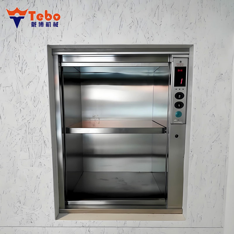 Space-Saving Food Dumbwaiter Elevator - Professional Kitchen &amp; Hospital Goods Lift with Automatic Control