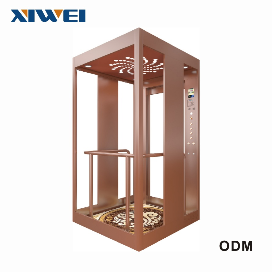 Premium Quality Ultra-Transparent Elevator Sightseeing Panoramic Glass Lift