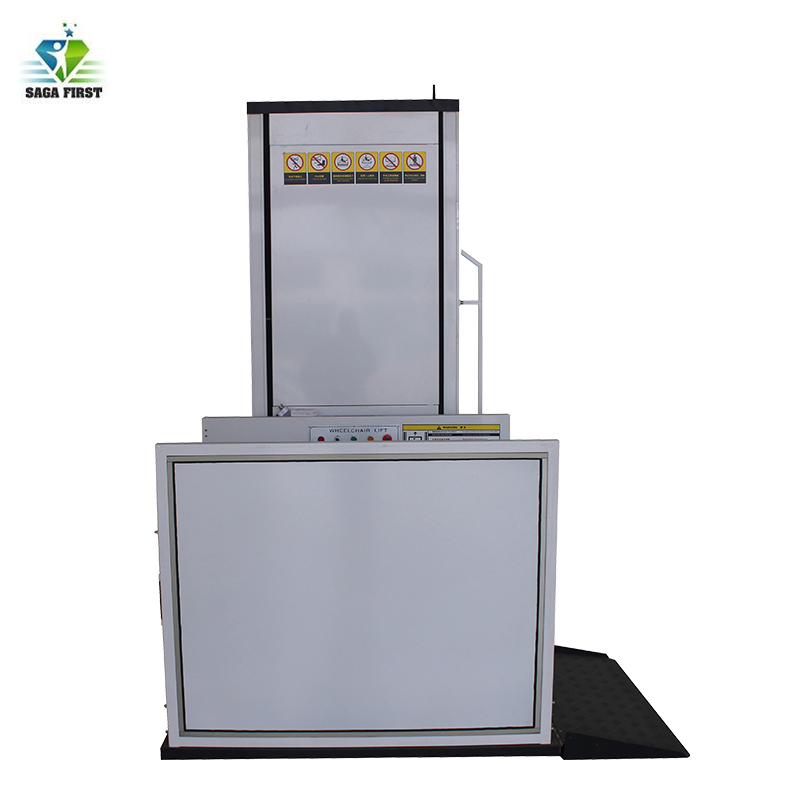 6 M Vertical Home Wheelchair Stair Lift for The Disabled People