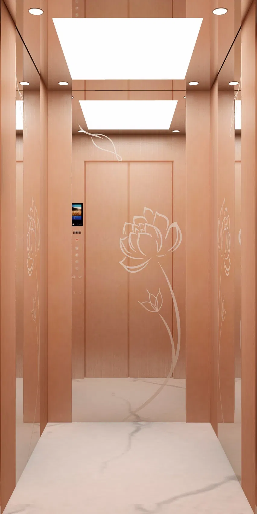 MRL Lift Modern Design