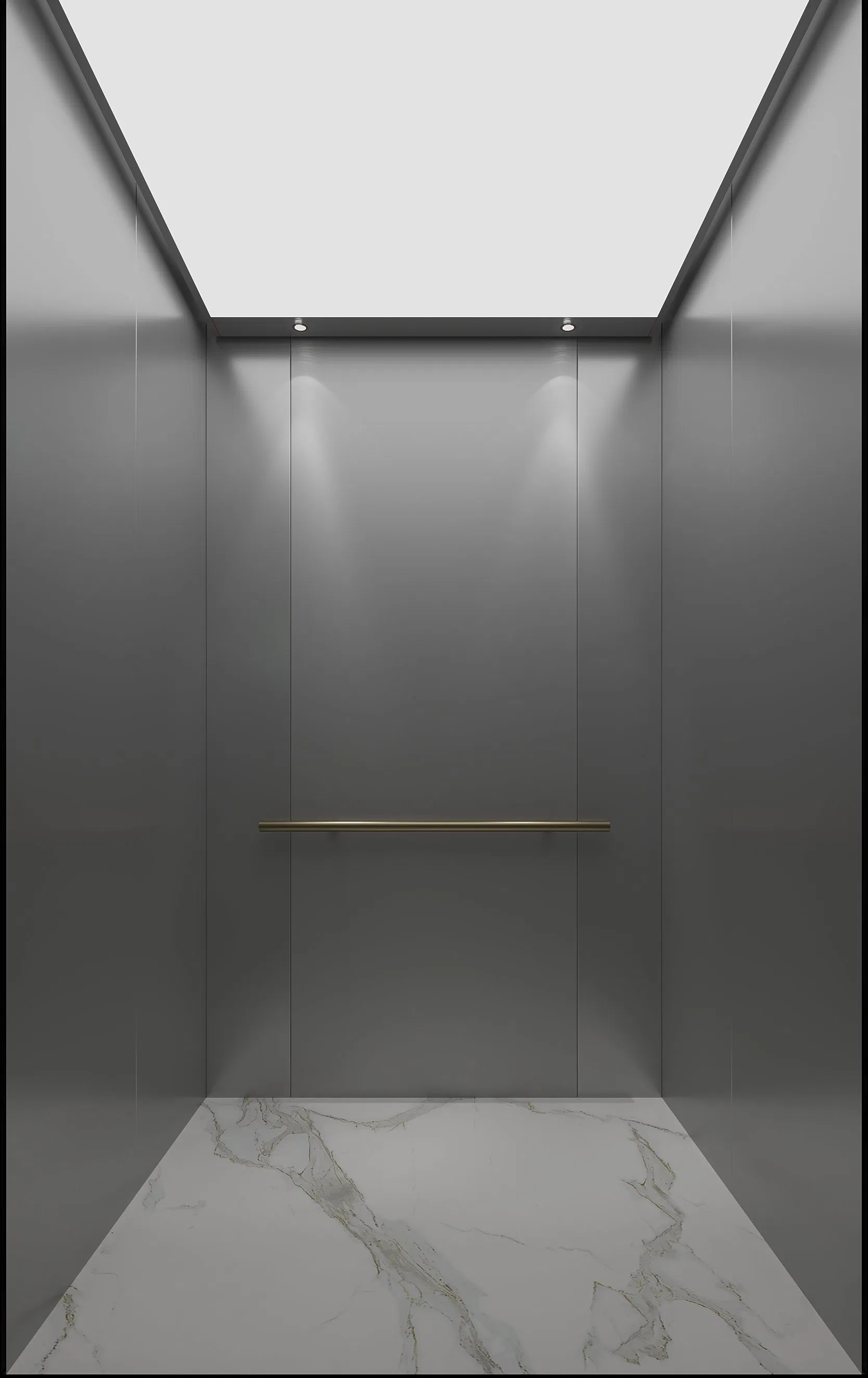 450kg-1600kg 1m/S-2.5m/S Mr Passenger Elevator