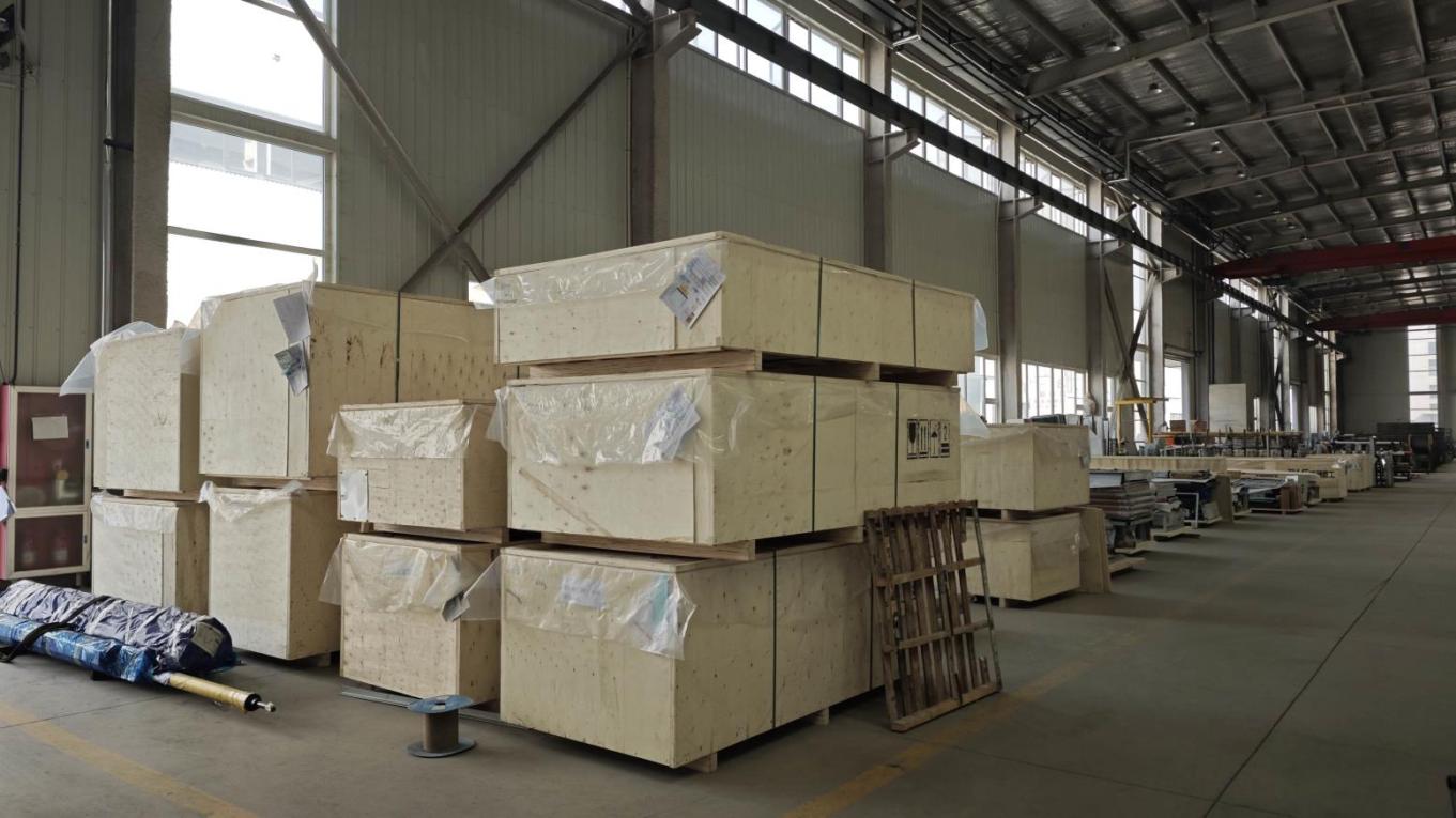 Elevator product packaging and export preparation at Samar Lift