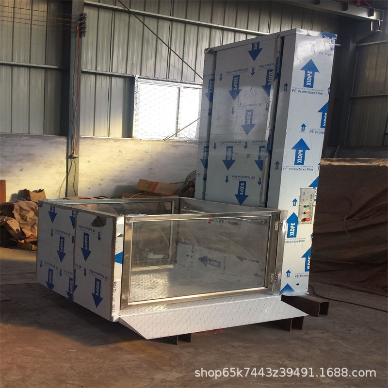 Small Home Vertical Hydraulic Outdoor Handicap Wheelchair Lift Price