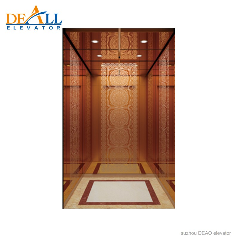 Hot-Selling 360° Panoramic Glass Passenger Lift for Hotels