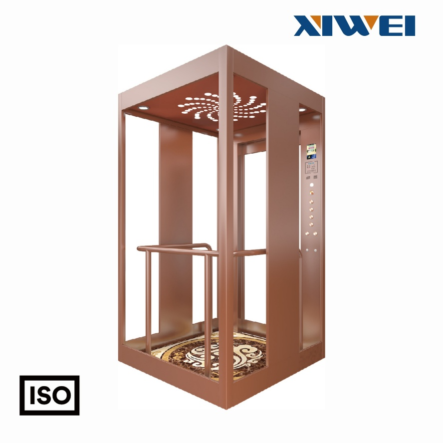 Premium Quality Ultra-Transparent Elevator Sightseeing Panoramic Glass Lift