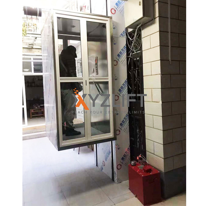 Xyzlift Hot Sale Hydraulic Driven Home Vertical Wheelchair Lift with Cabin