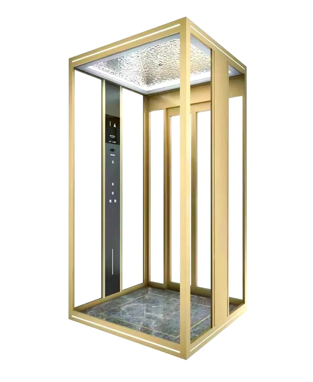 Premium Panoramic Glass Observation Lift for Home Use