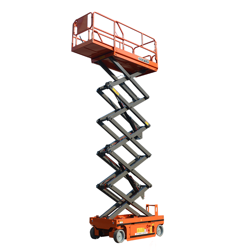 Niuli Scissor Man Lift Platform 12m Self-Propelled Hydraulic Lift Table