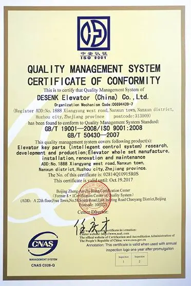 Desenk Residential Kitchen Food Elevator Dumbwaiter Lift for Promotion