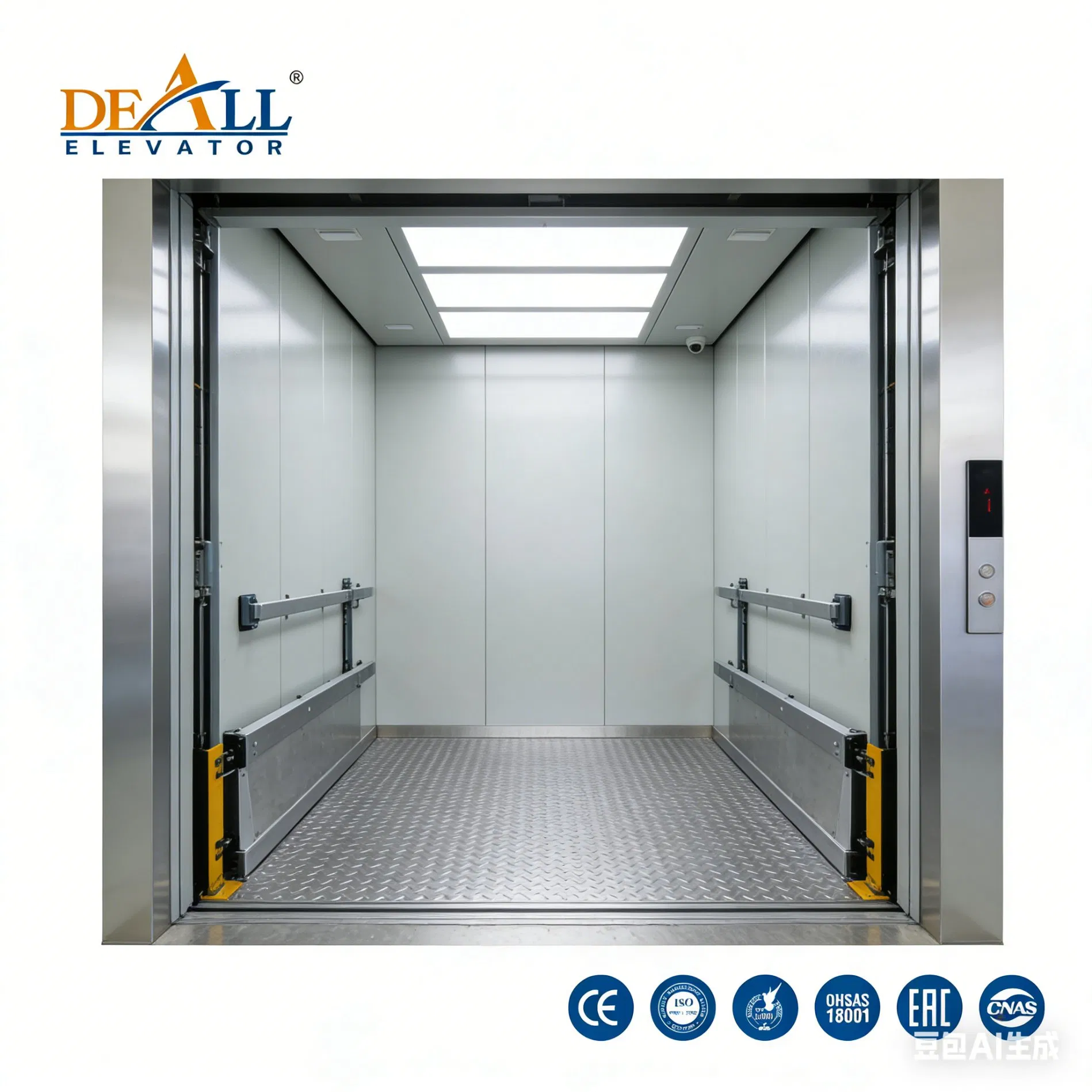 Factory Freight Elevator Lift for FUJI Industrial Warehouse Cargo Transport