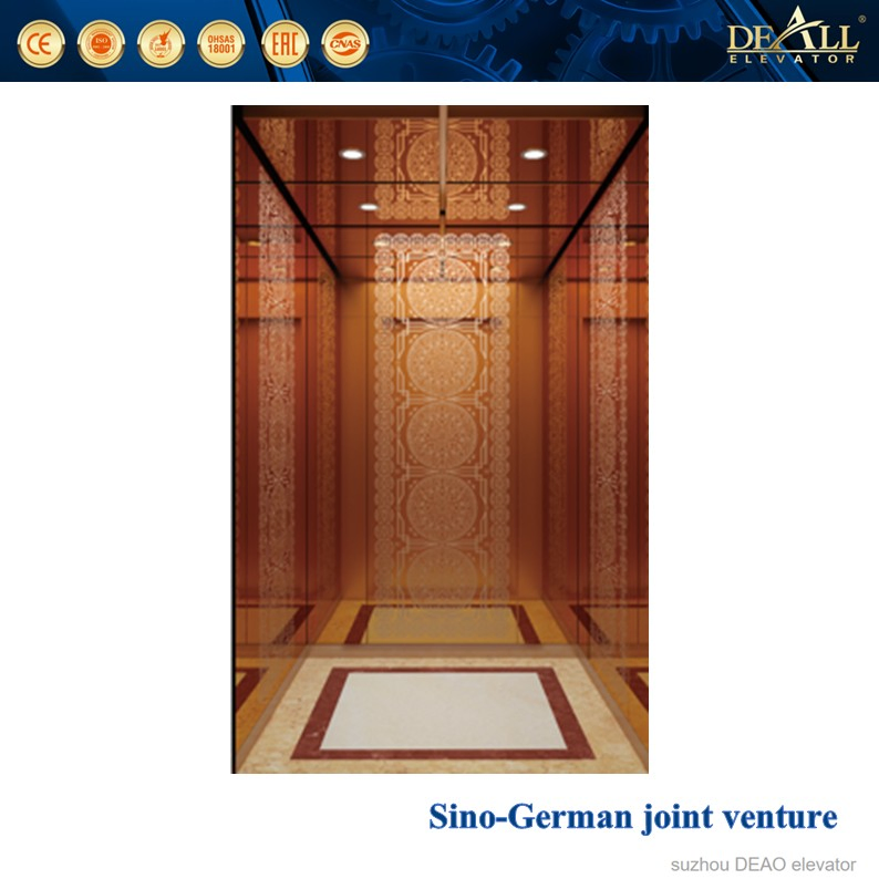 Factory Direct Price 360° Panoramic Glass Passenger Lift for Passenger Transport