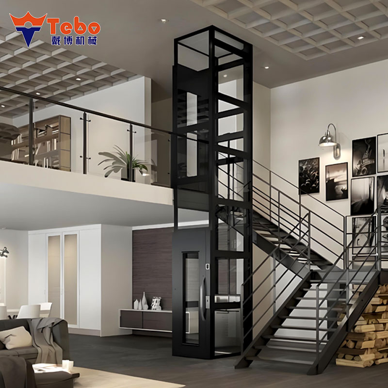 2-6 Floors Small Residential Elevators House Villa Domestic Lift Passenger Home Elevator