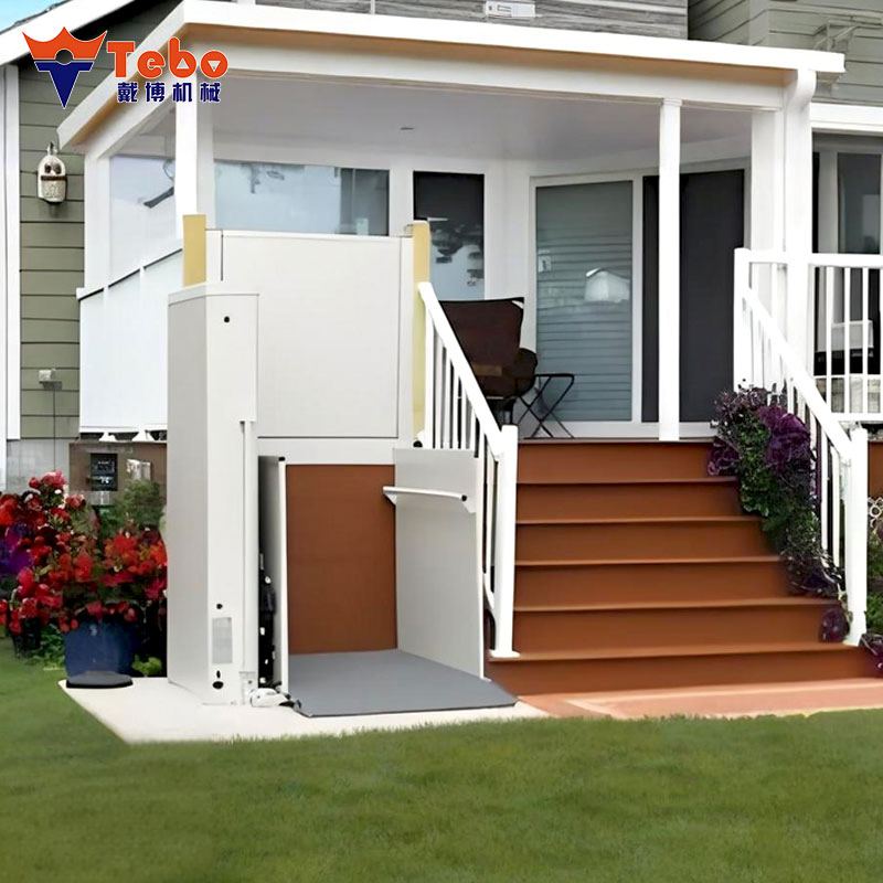 Vertical Platform Wheelchair Lift for Disabled Home Elevators