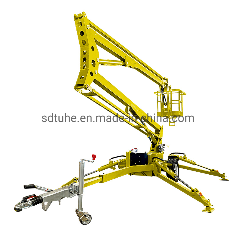 16m CE Towable Articulating Boom Lift China Manufacturer