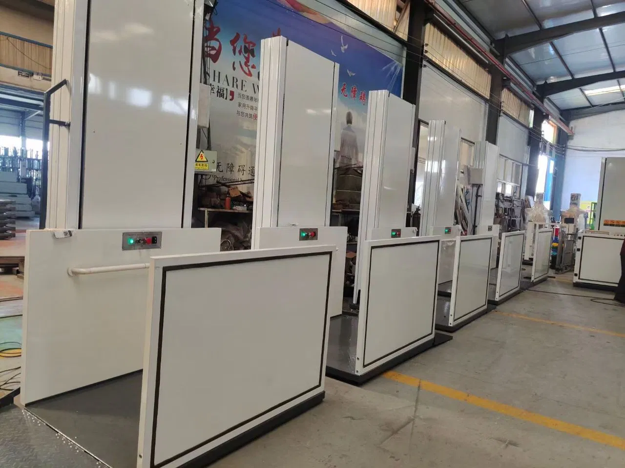 Dymg Vertical Hydraulic Lift for Disabled Wheelchair Access