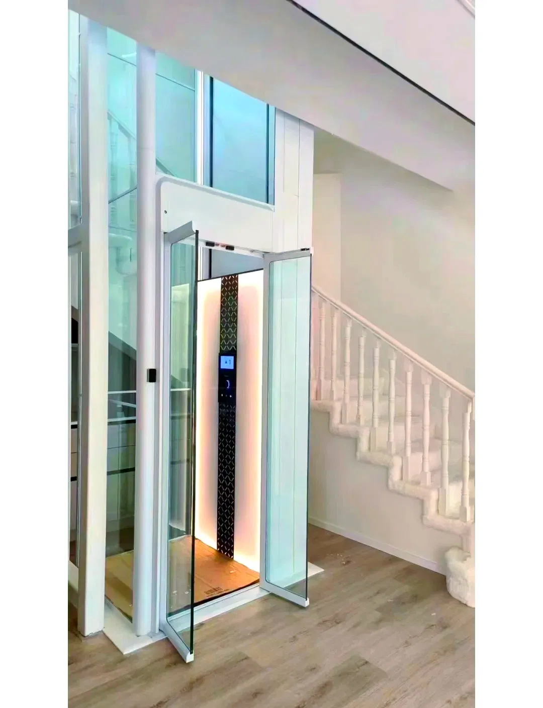 Premium Panoramic Glass Observation Lift for Home Use