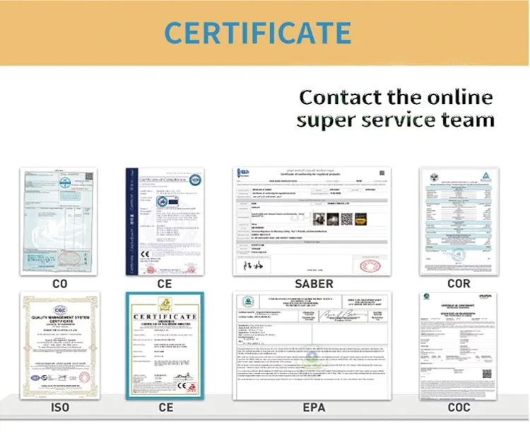 Certifications and Quality Control