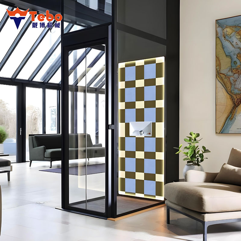 2-6 Floors Small Residential Elevators House Villa Domestic Lift Passenger Home Elevator