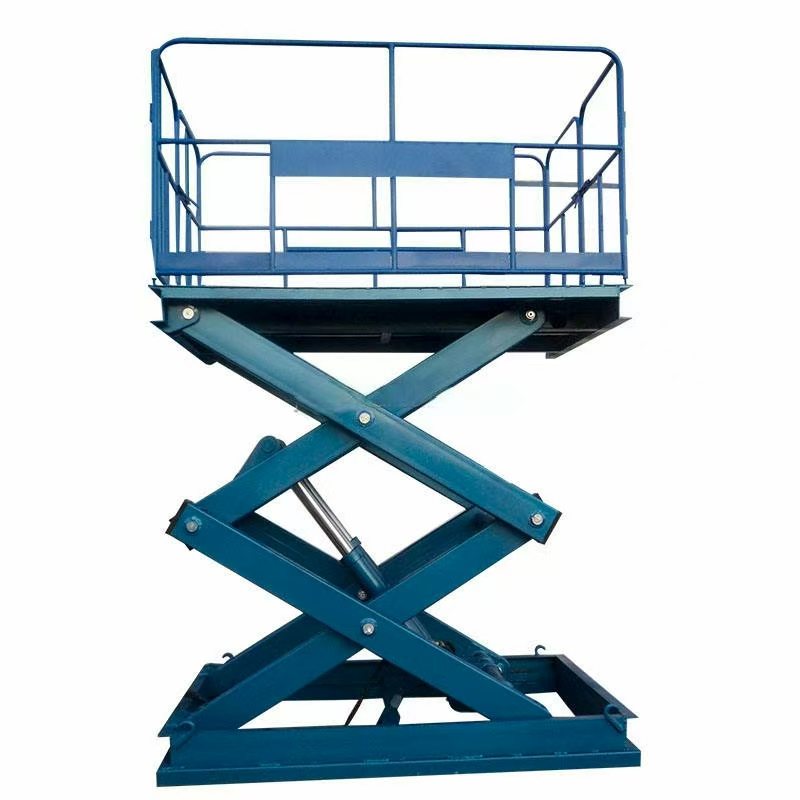Convenient Scissor Lift Table Warehouse Manual Hydraulic Loading and Unloading Lift Table