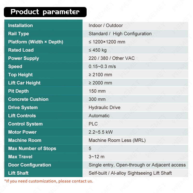 Racermax Vertical Platform Lift Wheelchair Platform Lifts Disabled Home Elevator Lifts