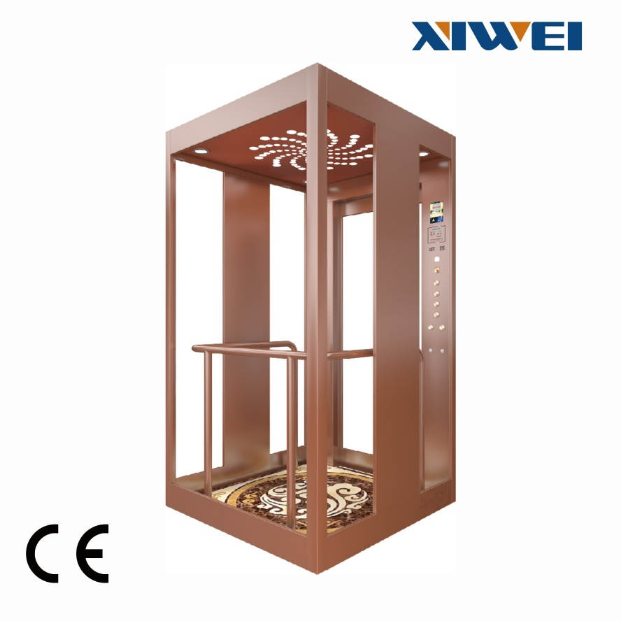 Premium Quality Ultra-Transparent Elevator Sightseeing Panoramic Glass Lift