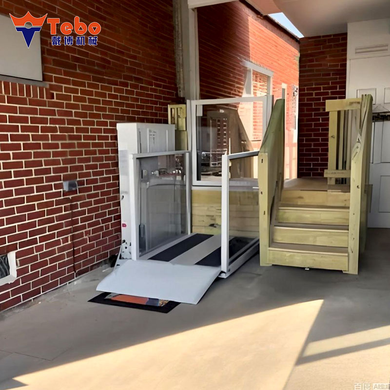 Vertical Platform Wheelchair Lift for Disabled Home Elevators