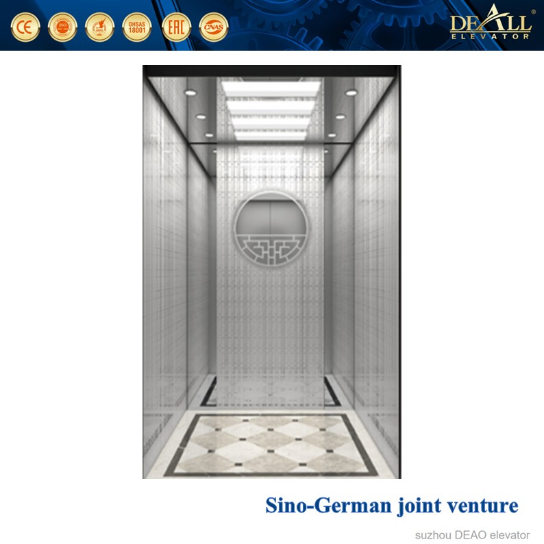 Factory Direct Price 360° Panoramic Glass Passenger Lift for Passenger Transport